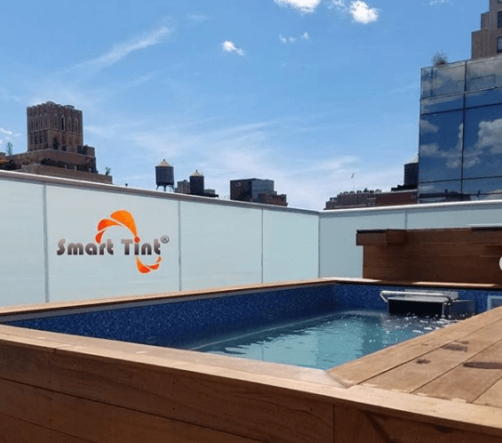 Smart Tint® NYC Rooftop Outdoor Pool