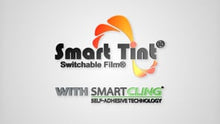 Load and play video in Gallery viewer, Smart Film Electric Window Tint Self Adhesive White 5 sq. ft - 50% Deposit