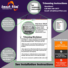 Load image into Gallery viewer, Smart Film® 24-in x 24-in Smart Film Switchable Privacy Electric Window Tint to Create Smart Glass