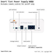 Load image into Gallery viewer, Smart Tint Power Supply H-50R w/ Remote Control/Wall Switch - Smart Film