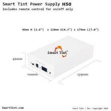 Load image into Gallery viewer, Smart Tint Power Supply H-50R w/ Remote Control/Wall Switch - Smart Film