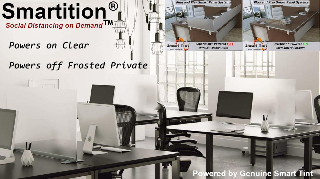 Smartition® Smart Privacy Screens - Smart Tint® Smart Film® USA Factory Direct call 866-249-3077