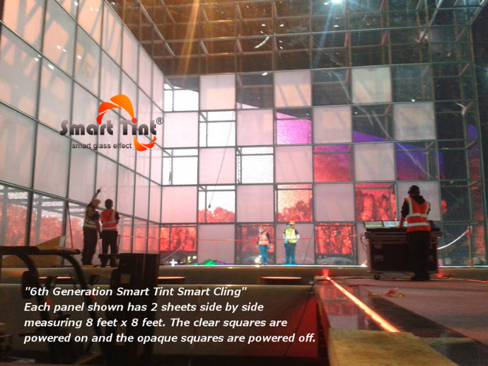 Eurovision Stage Transformed with Genuine Smart Tint® Technology