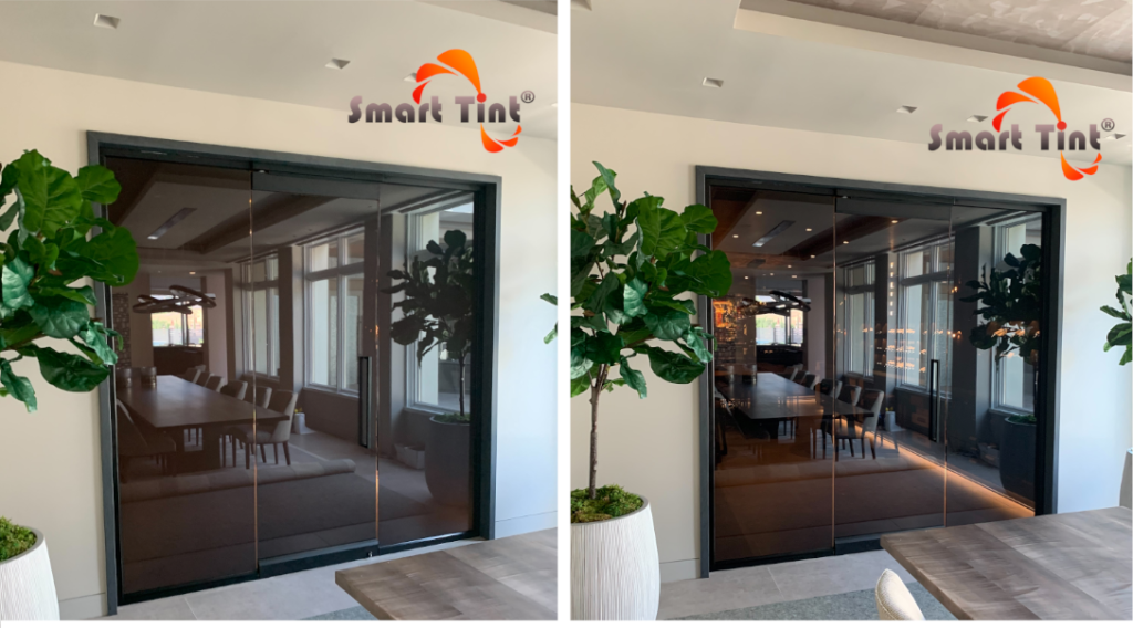 Smart Tint® Black Technology Featured On Wine Cellar Doors