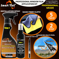 5-Step Professional Window Tint Install Kit