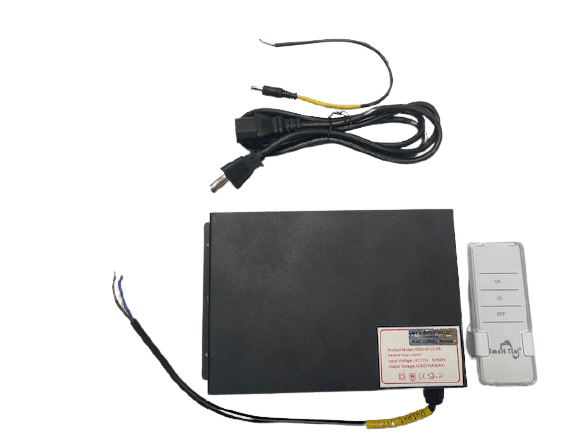 Smart Tint Power Supply H-300R w/ Remote Control/Wall Switch - Smart Tint® Smart Film® USA Factory Direct call 866-249-3077