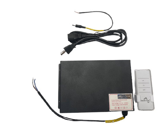 Smart Tint Power Supply H-400R w/ Remote Control/Wall Switch - Smart Tint® Smart Film® USA Factory Direct call 866-249-3077