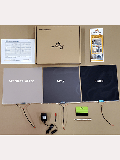 Smart Film Sample Kit 3 Pack - Smart Tint® Smart Film® USA Factory Direct call 866-249-3077