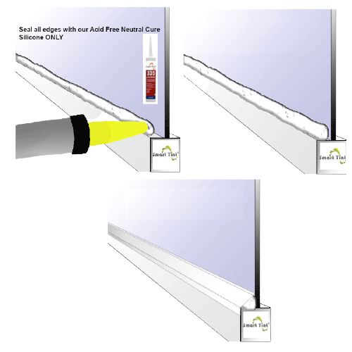 Smart Tint Trim Kit Per Linear Foot - Smart Film
