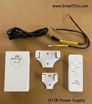 Smart Tint Power Supply H-15R w/ Remote Control/Wall Switch - Smart Film