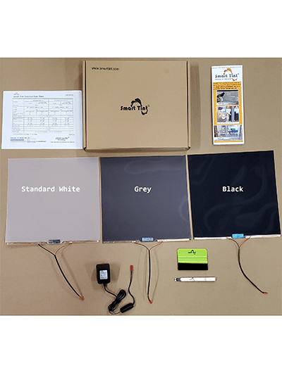 Smart Film Sample Kit 3 Pack - Smart Tint® Smart Film® USA Factory Direct call 866-249-3077