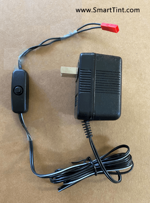 Smart Tint® 5watt Test Power Supply/up to 10 sq feet - Smart Tint® Smart Film® USA Factory Direct call 866-249-3077